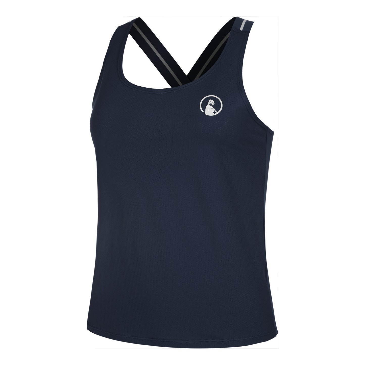 Quiet Please Serve & Volley Débardeur tank top Femmes-bleu foncé