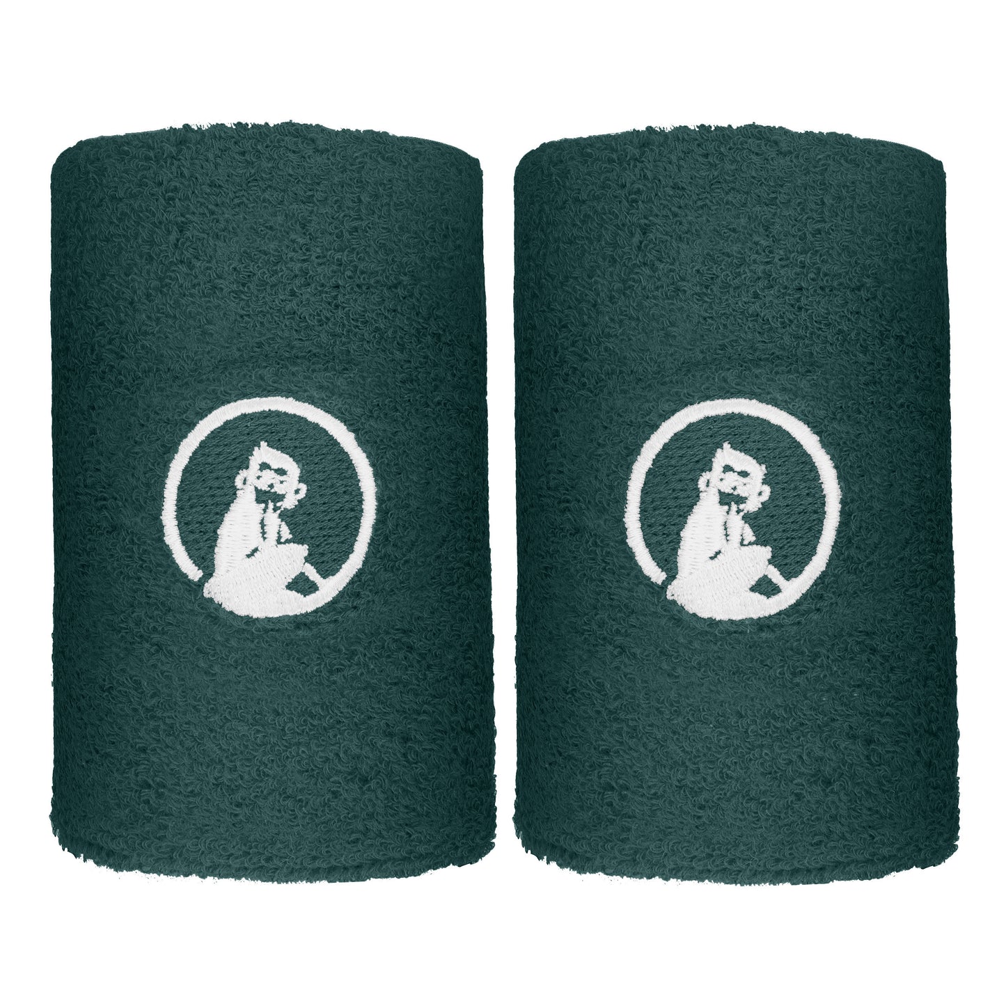 Quiet Please Poignet Pack de 2 unités long - vert