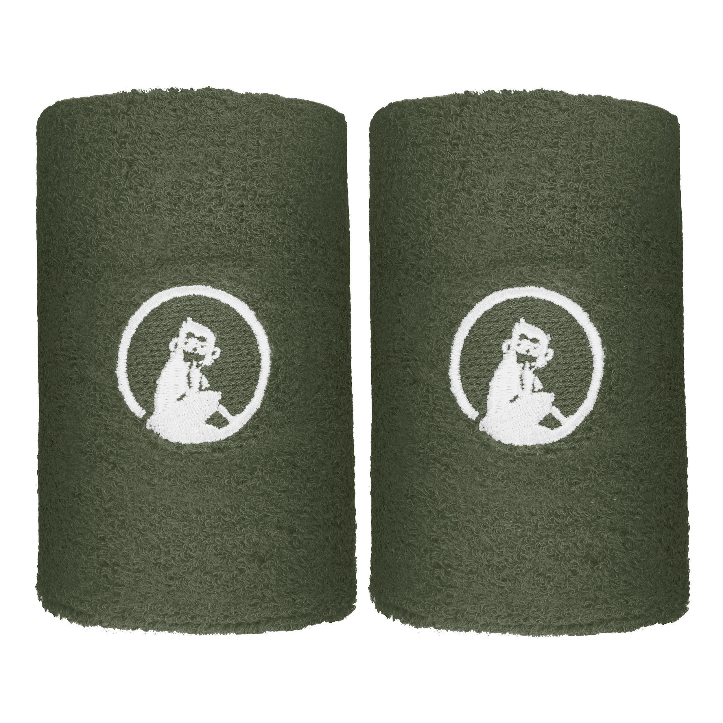 Quiet Please Memories Faded Memories Poignet Pack de 2 unités Unisex - vert foncé