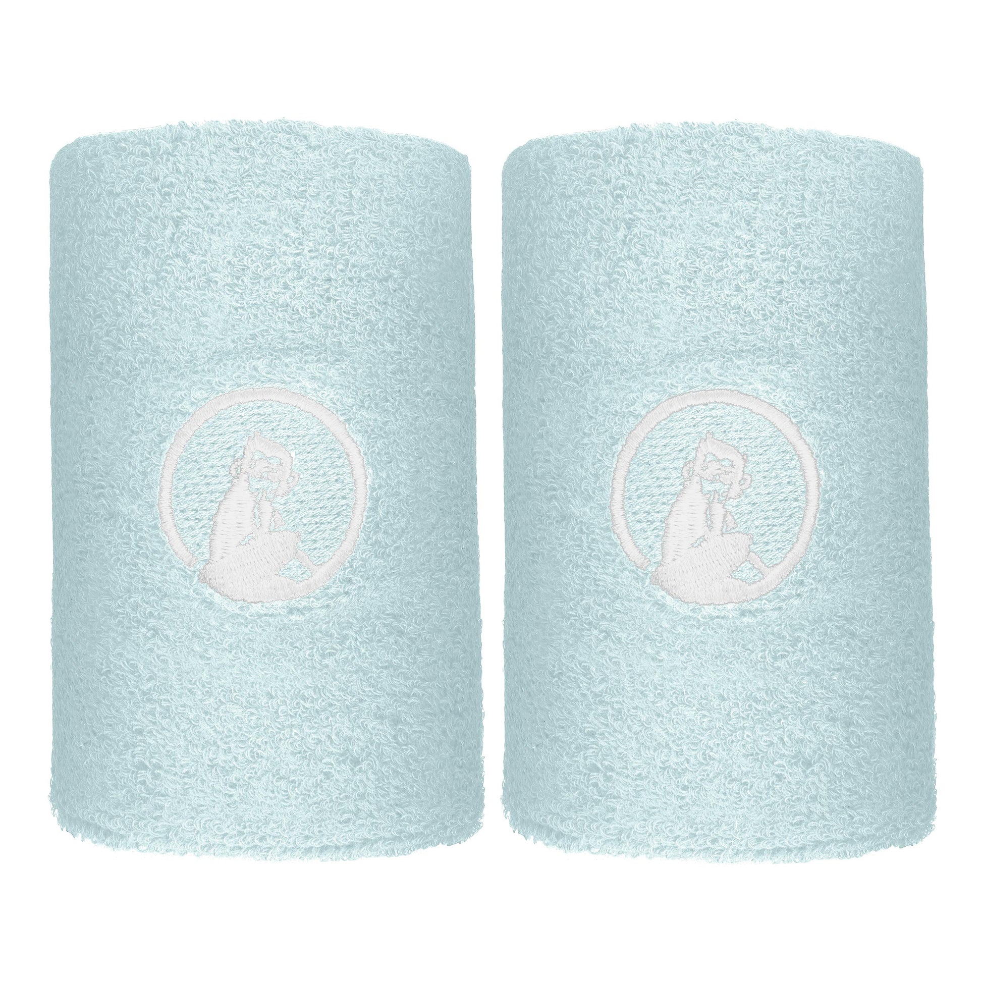 Quiet Please Memories Faded Memories Poignet Pack de 2 unités Unisex - bleu clair, blanc