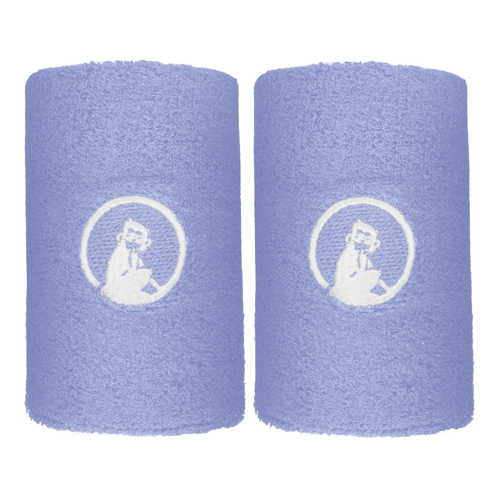 Quiet Please Glow Poignet Pack de 2 unités long - bleu cobalt