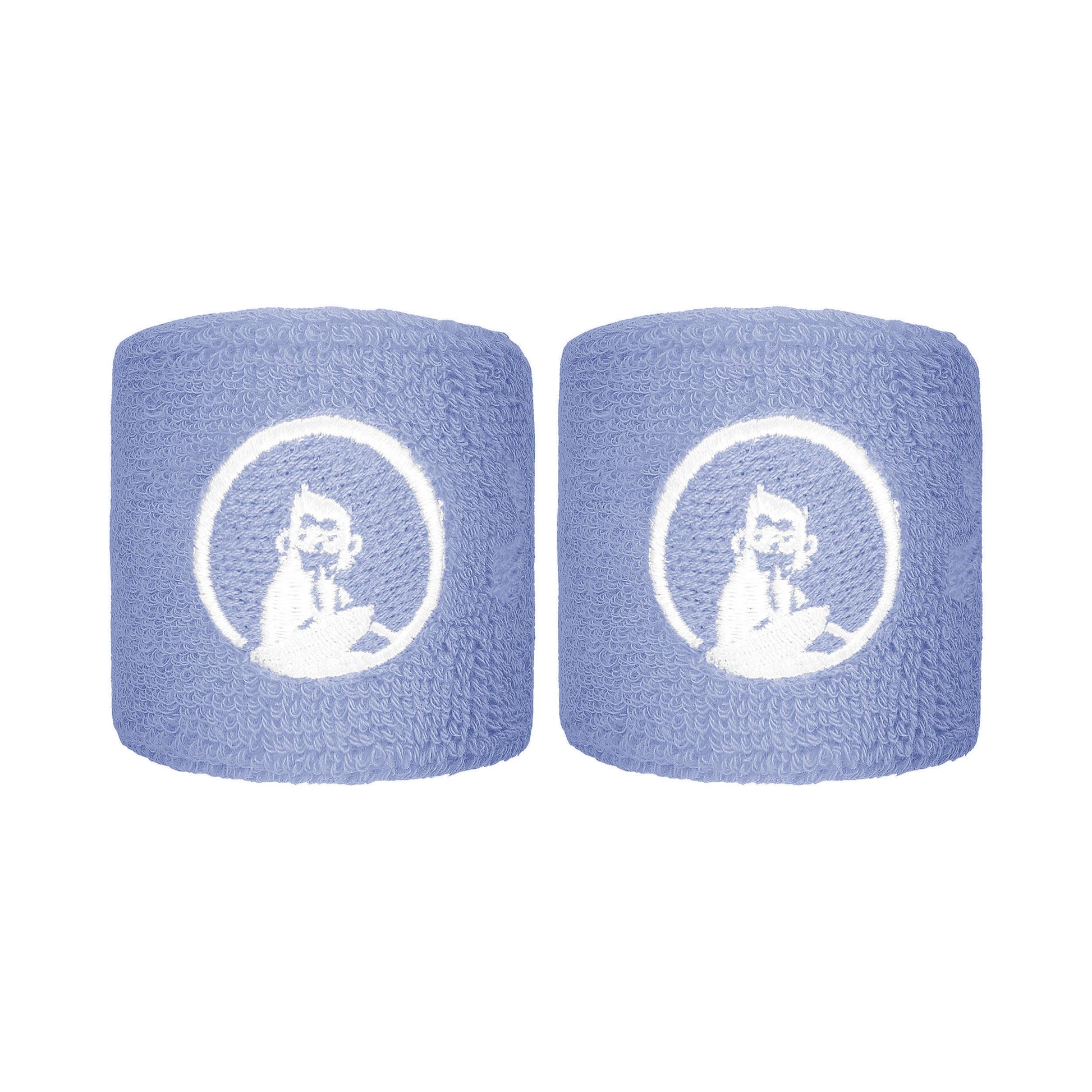 Quiet Please Glow Poignet Pack de 2 unités court - bleu cobalt