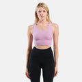 Seamless Medium Padded Sport  Soutien-gorge sport Femmes - lilas
