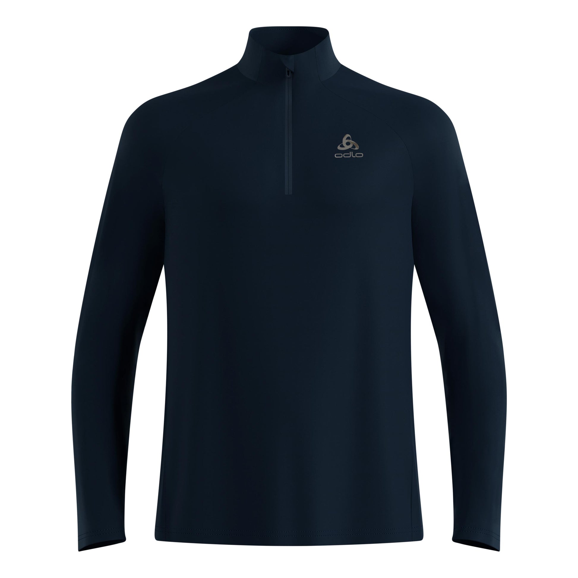 Odlo Essential 1/2 Zip Maillot de course Hommes-bleu foncé