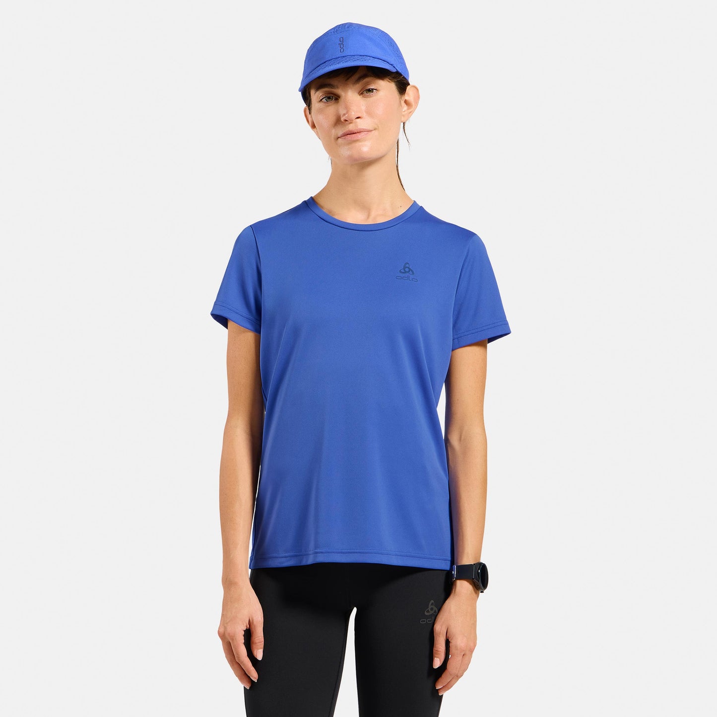 Odlo Essential Maillot de course Femmes-bleu
