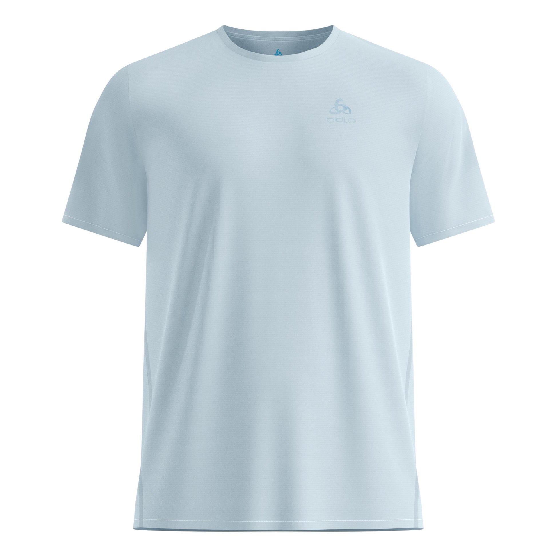 Odlo Zeroweight Chill-Tec Maillot de course Hommes-bleu clair