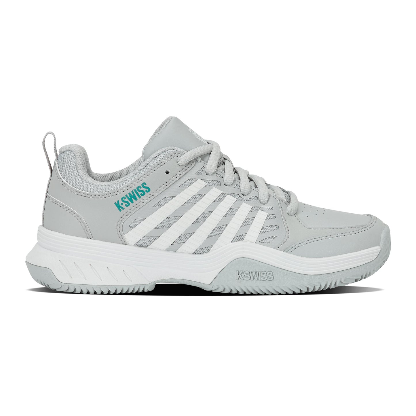 K-Swiss Court Express 2 Chaussure terre battue Femmes - gris clair, blanc