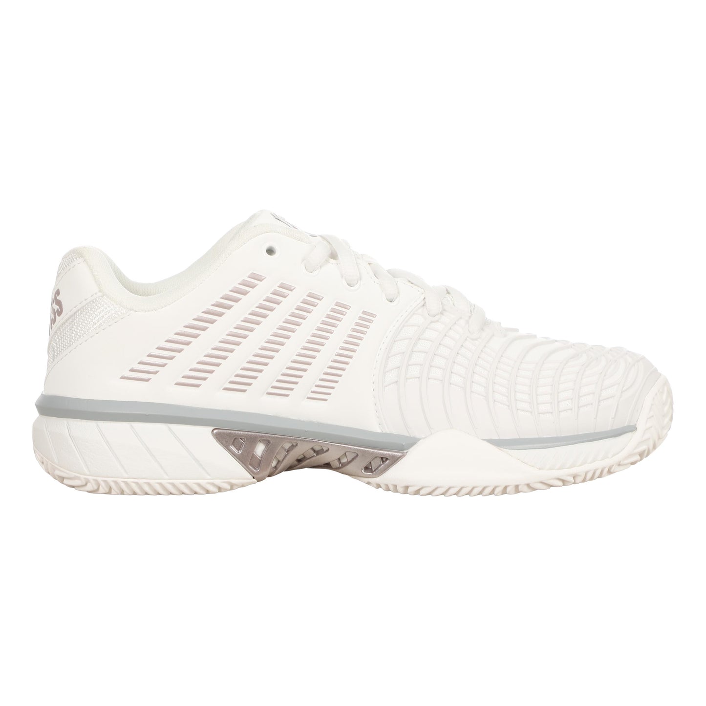 K-Swiss Express Light 3 Chaussure terre battue Femmes - blanc, gris