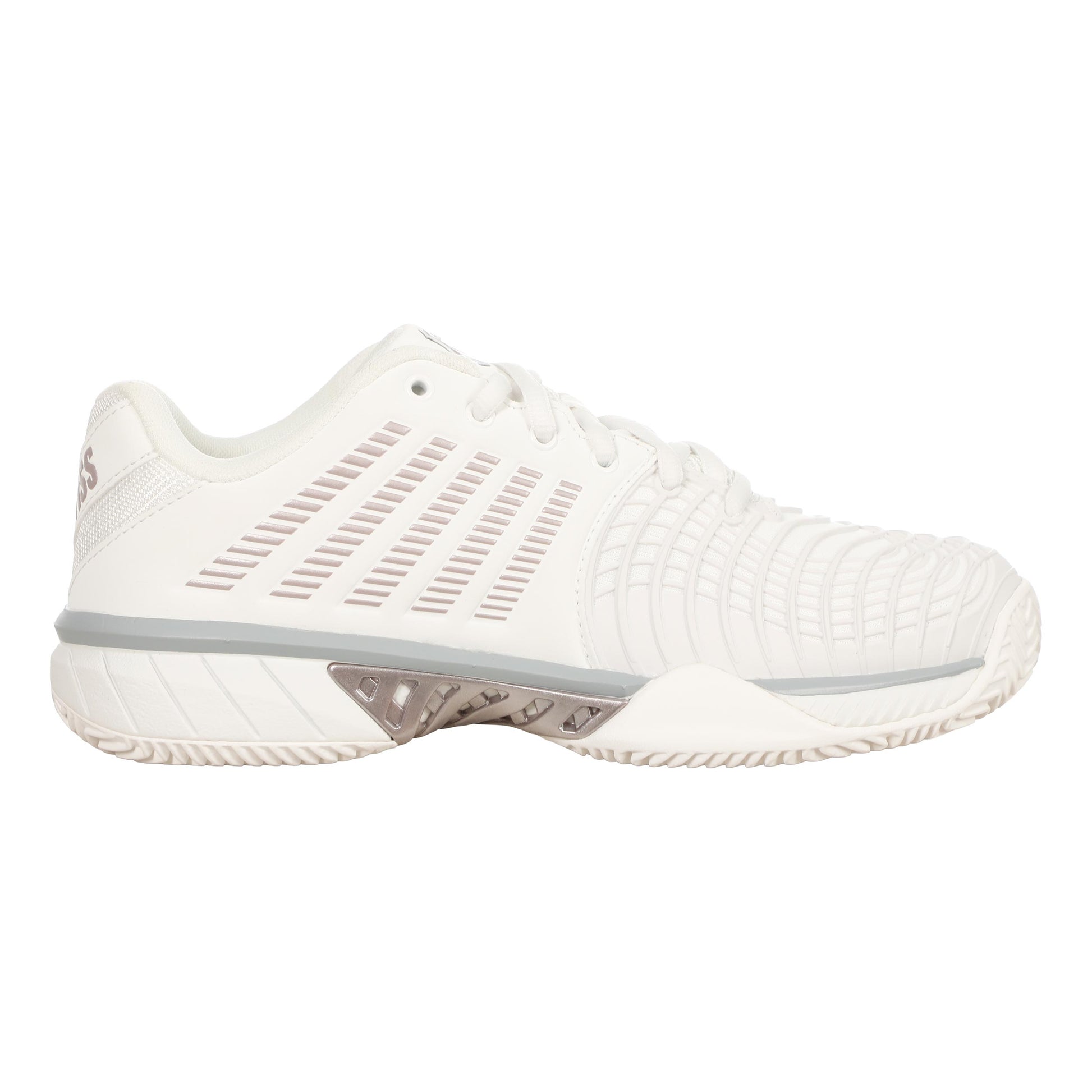 K-Swiss Express Light 3 Chaussure terre battue Femmes - blanc, gris