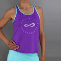 Cercle Débardeur tank top Femmes-violet