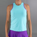 Essential Débardeur tank top Femmes-turquoise