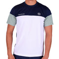 Prave T-shirt Hommes - bleu foncé, blanc