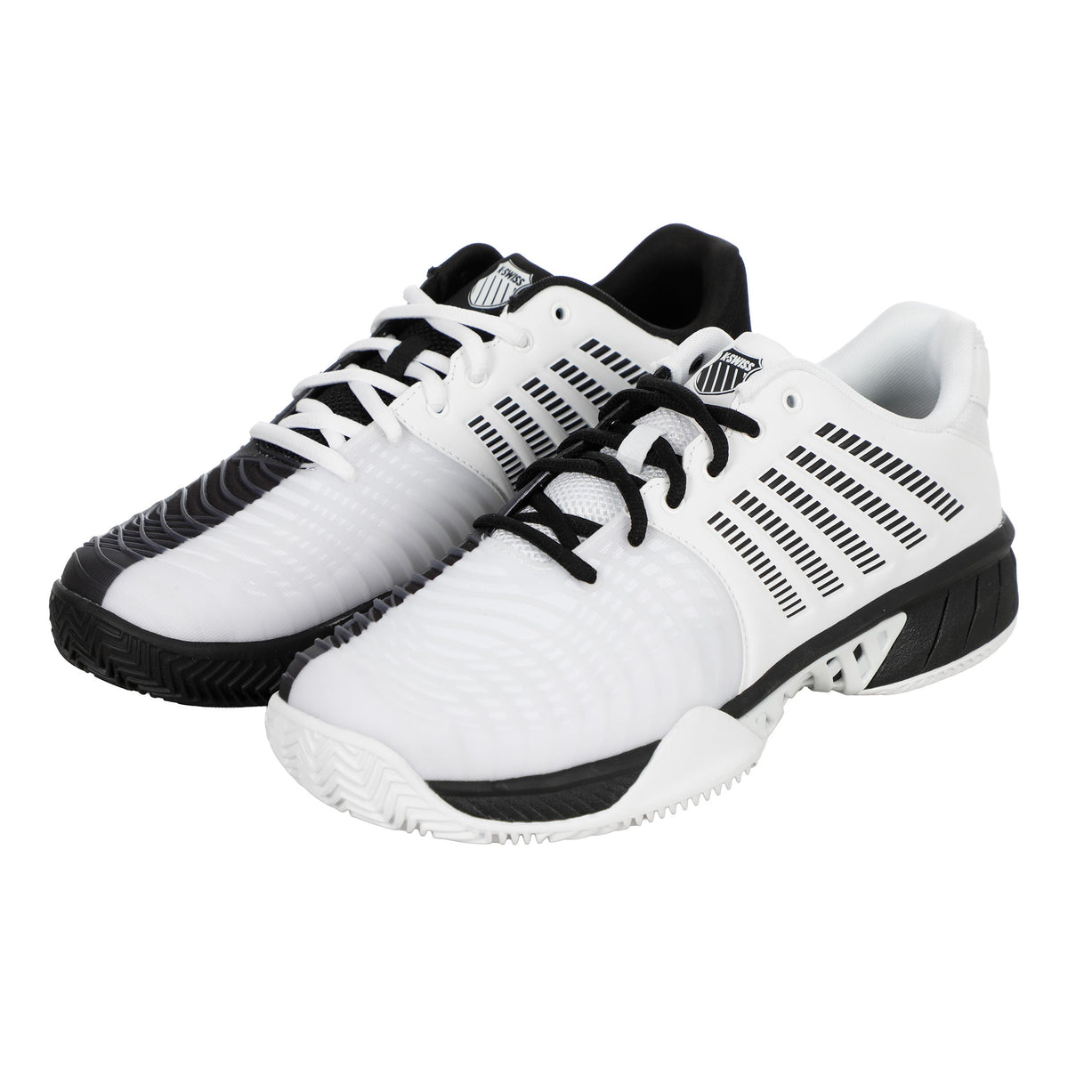 K-Swiss Express Light 3 Chaussure terre battue Hommes - blanc, noir