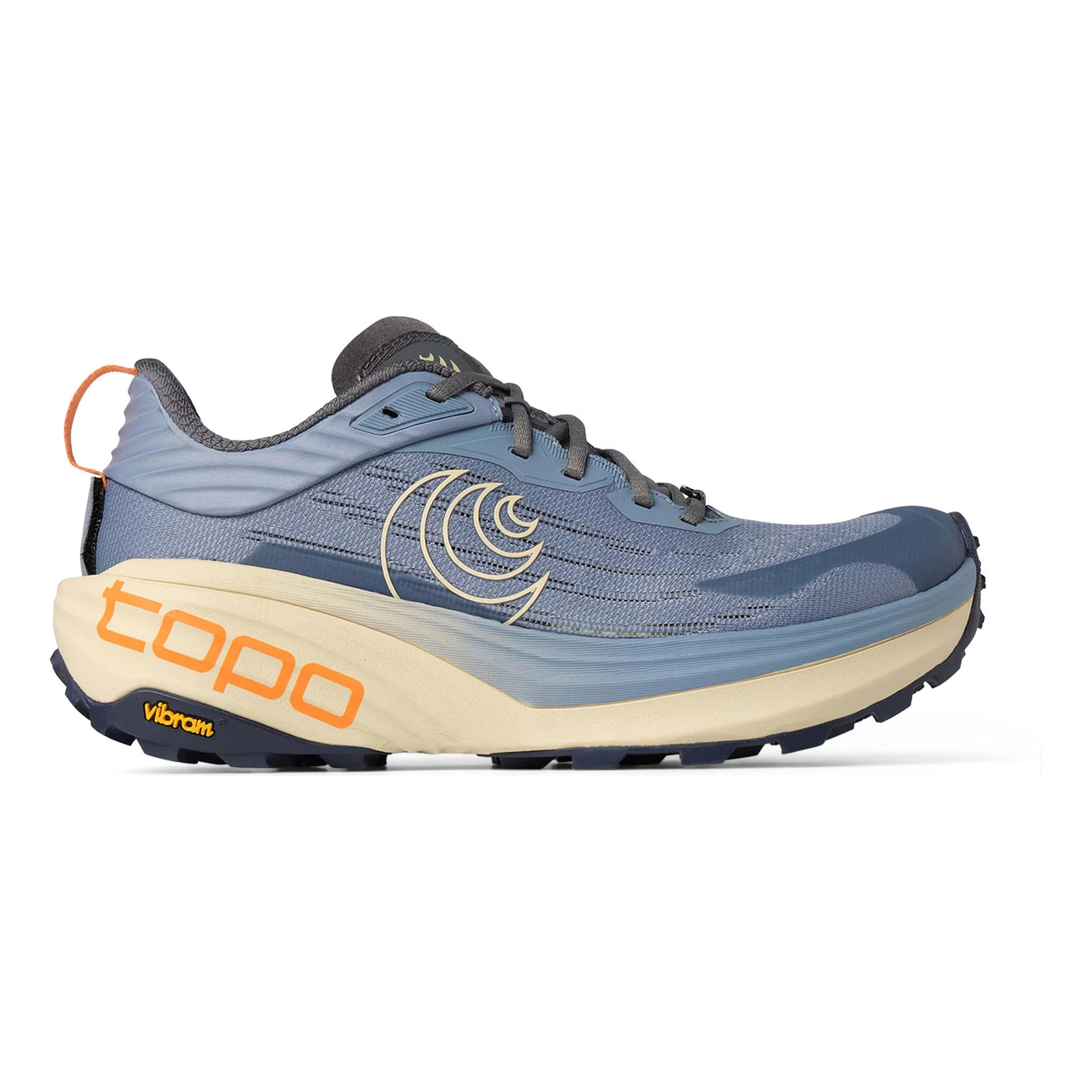 TOPO ATHLETIC Vista Chaussure trail Femmes - bleu gris, crème