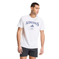 Heritage Graphik T-shirt Hommes - blanc, bleu