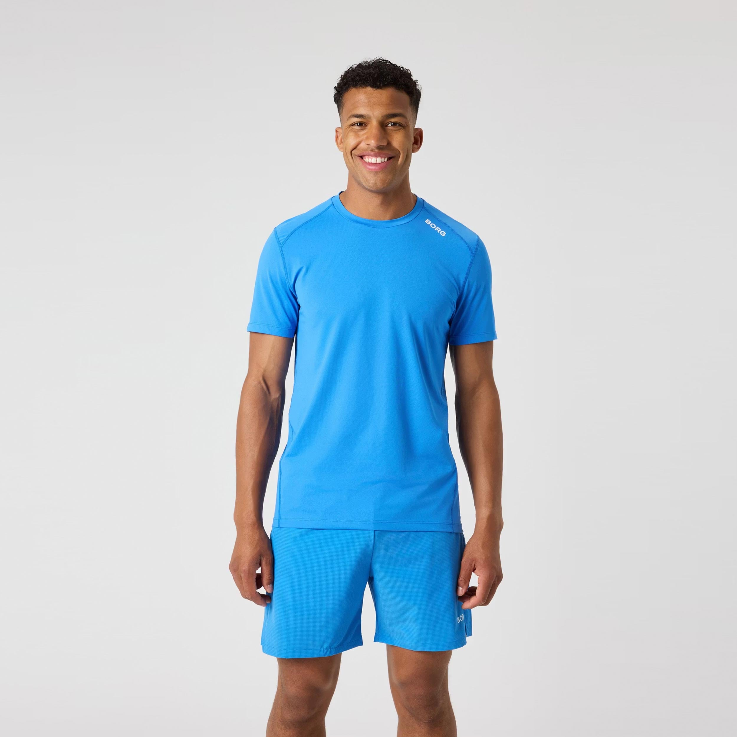 Björn Borg Borg Athletic T-shirt Hommes - bleu cobalt