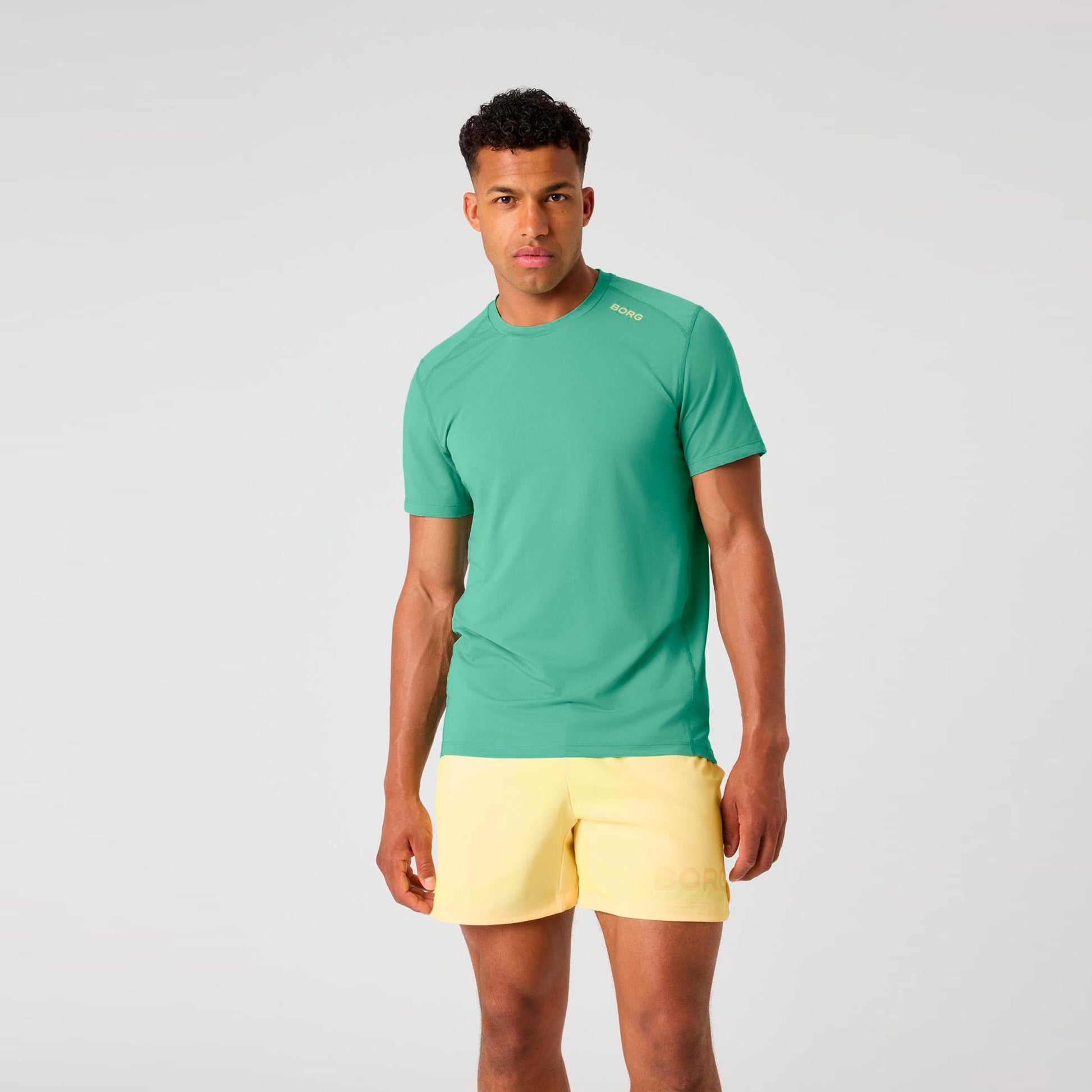 Björn Borg Borg Athletic T-shirt Hommes - vert clair