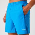 Borg Zip 7 Inch Shorts Hommes - bleu cobalt