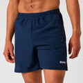 Borg Zip 7 Inch Shorts Hommes - bleu nuit