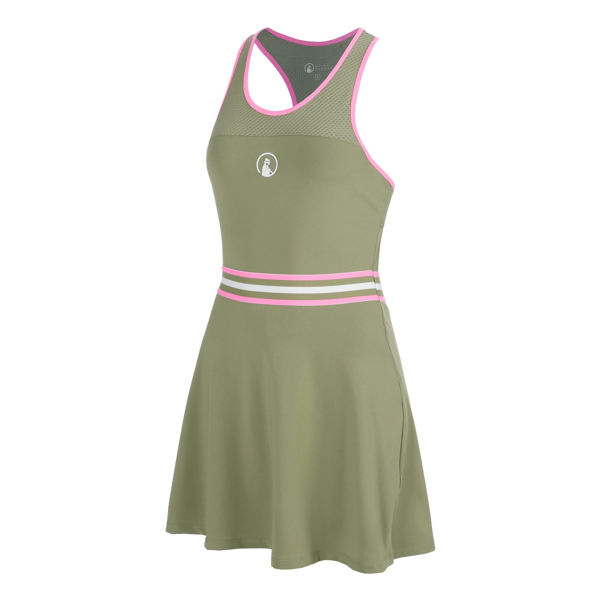 Quiet Please Memories Racerback Robe Femmes - kaki