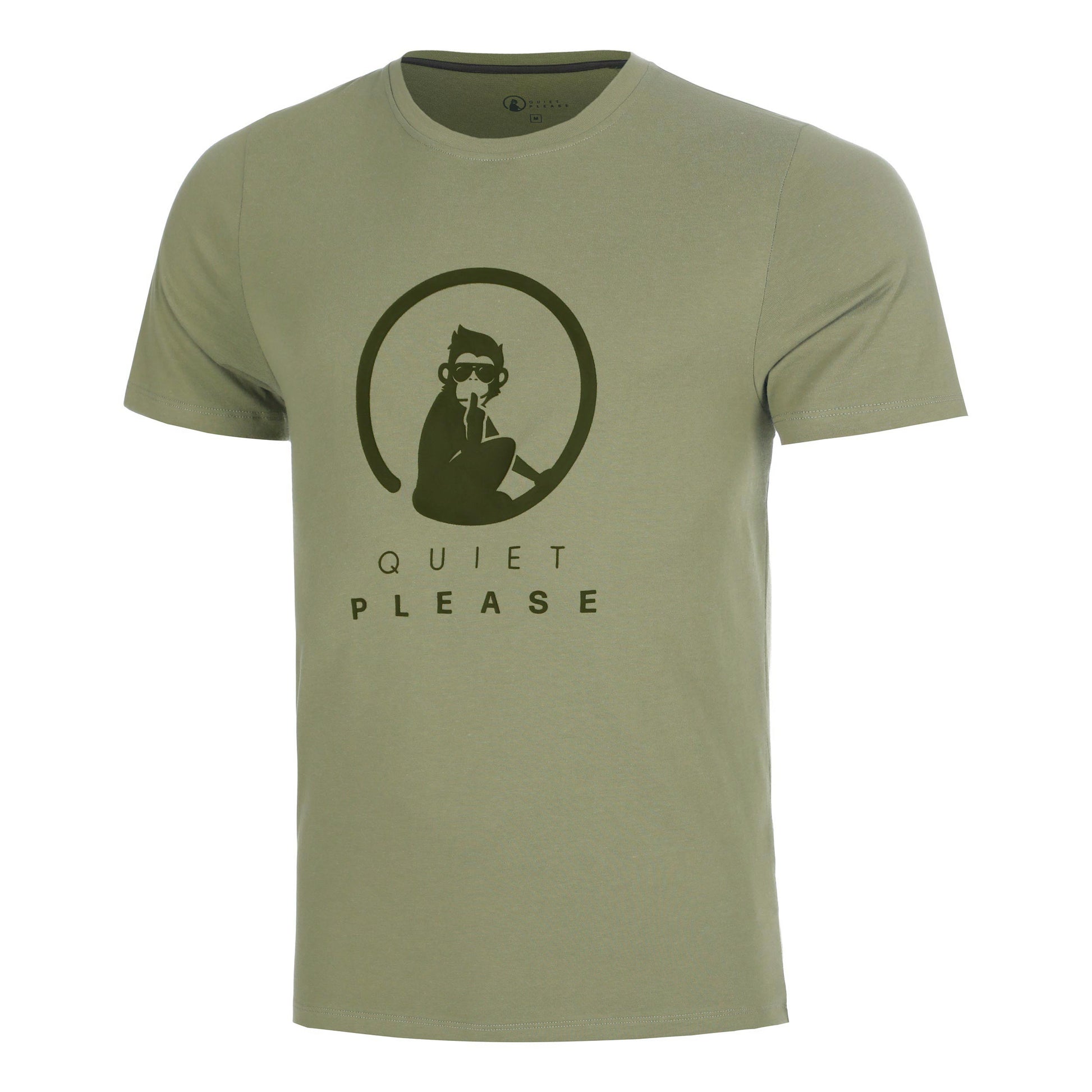 Quiet Please Memories Training T-shirt Hommes - kaki