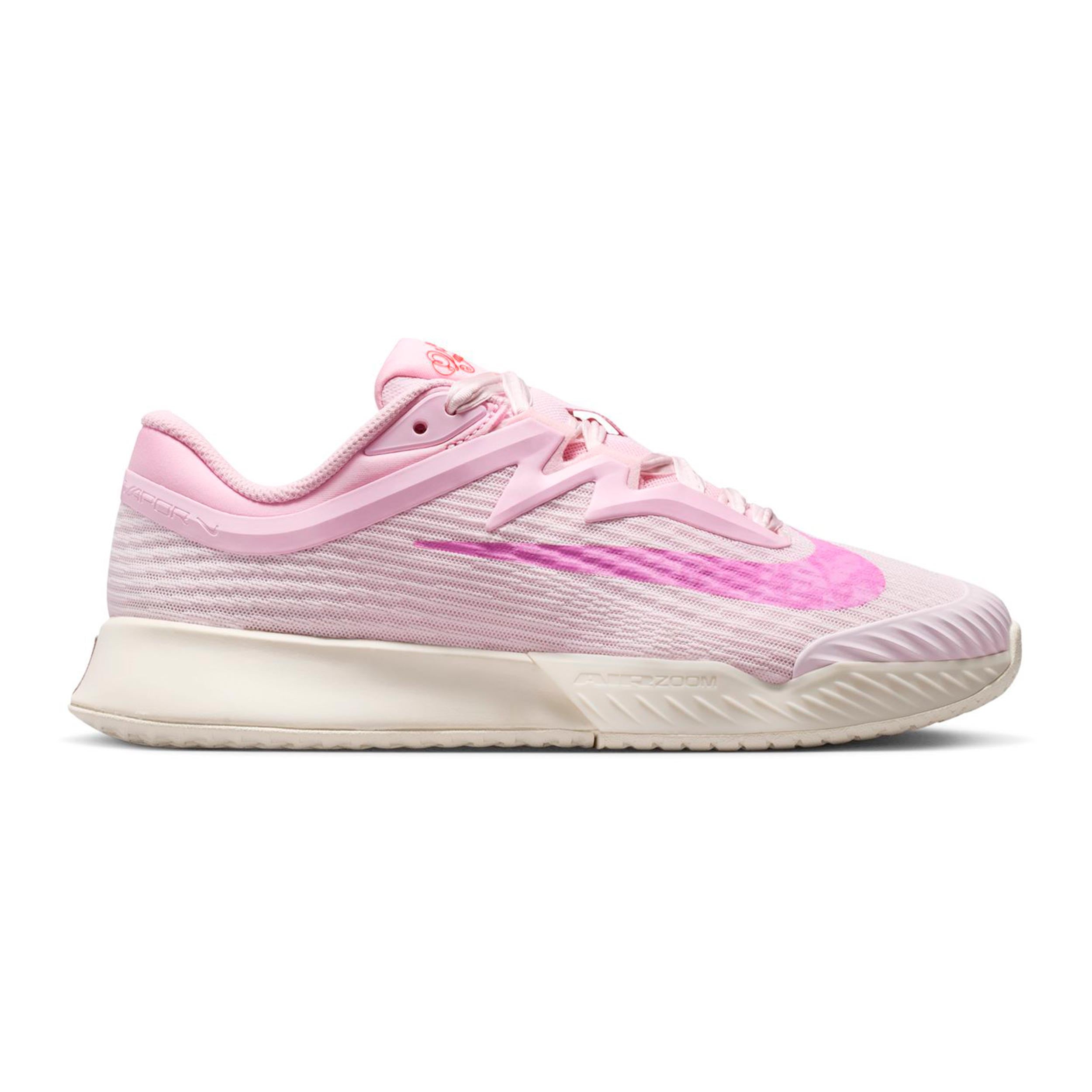 Nike Vapor Pro 3 PRM FO Chaussures toutes surfaces Femmes - rosé, crème