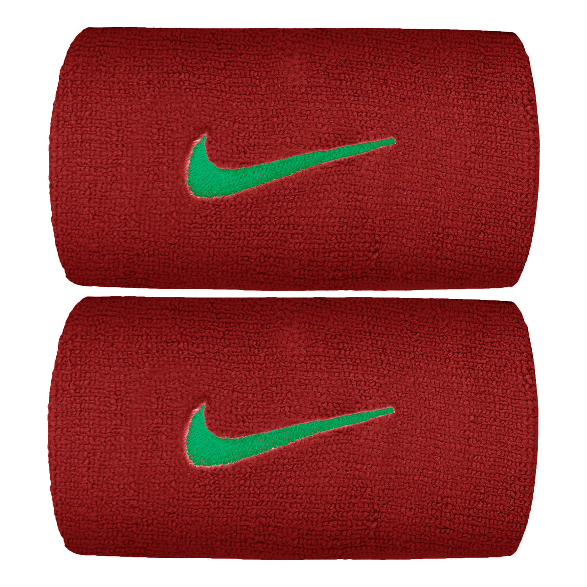 Nike Premier DW Poignet Pack de 2 unités long - rouge foncé, menthe