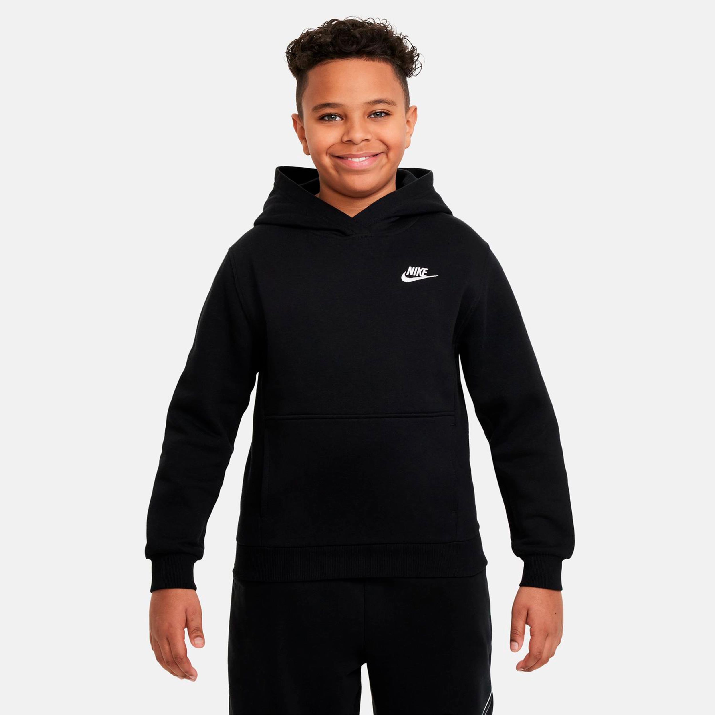 Nike Club Fleece Sweat à capuche Enfants - noir