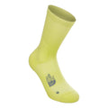 Never Stop Crew  Chaussettes de running Unisex - jaune lemon, gris