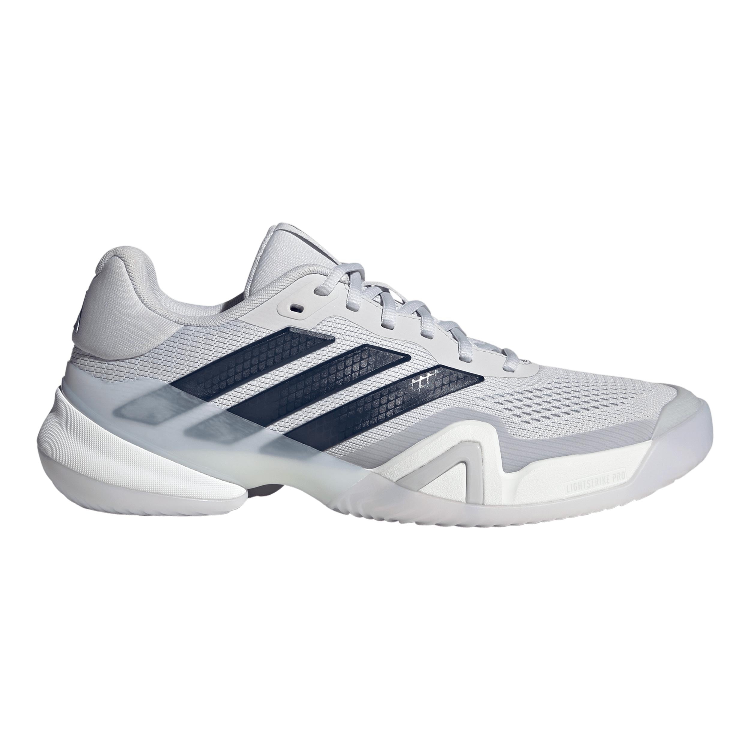 adidas Barricade 14 Chaussures toutes surfaces Hommes - gris clair, bleu nuit