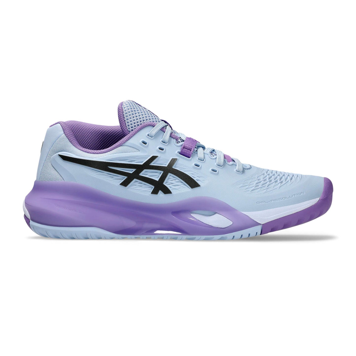 ASICS Gel-Resolution X Night Energy Chaussures toutes surfaces Femmes - bleu clair, lilas