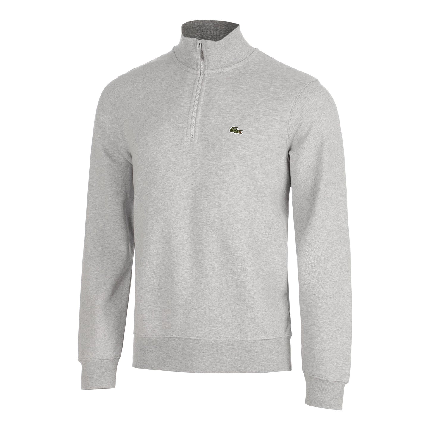 Lacoste High Neck Sweat-shirt Hommes - gris clair