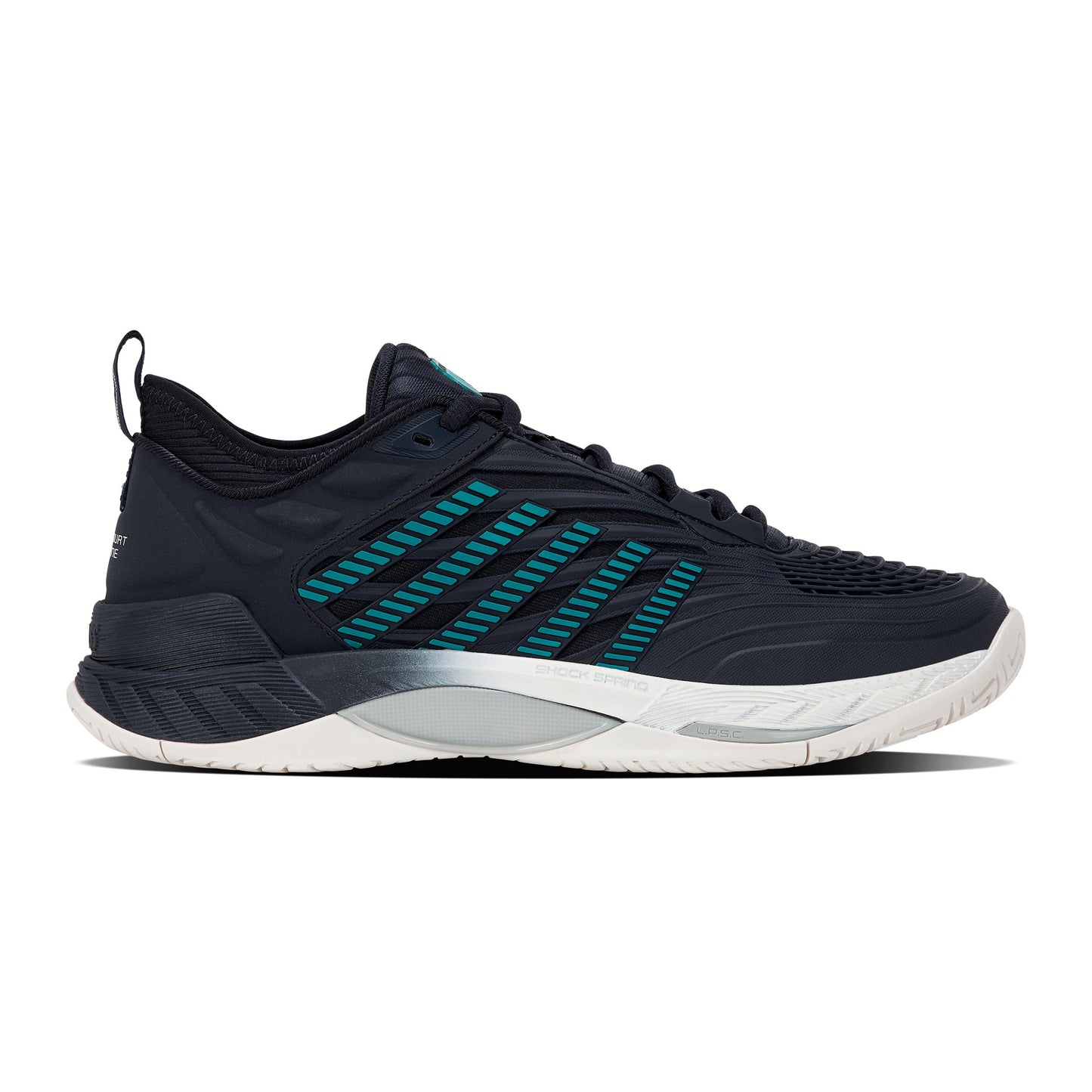 K-Swiss Hypercourt Supreme 2 Chaussures toutes surfaces Hommes - noir, turquoise