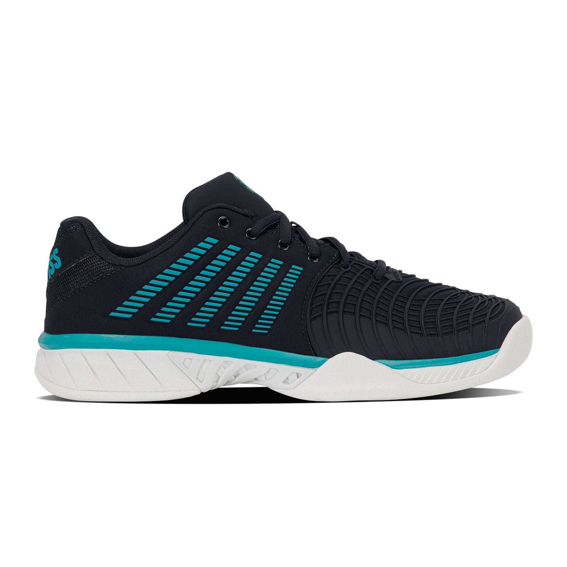 K-Swiss Express Light 3 Chaussure moquette Hommes - noir, turquoise
