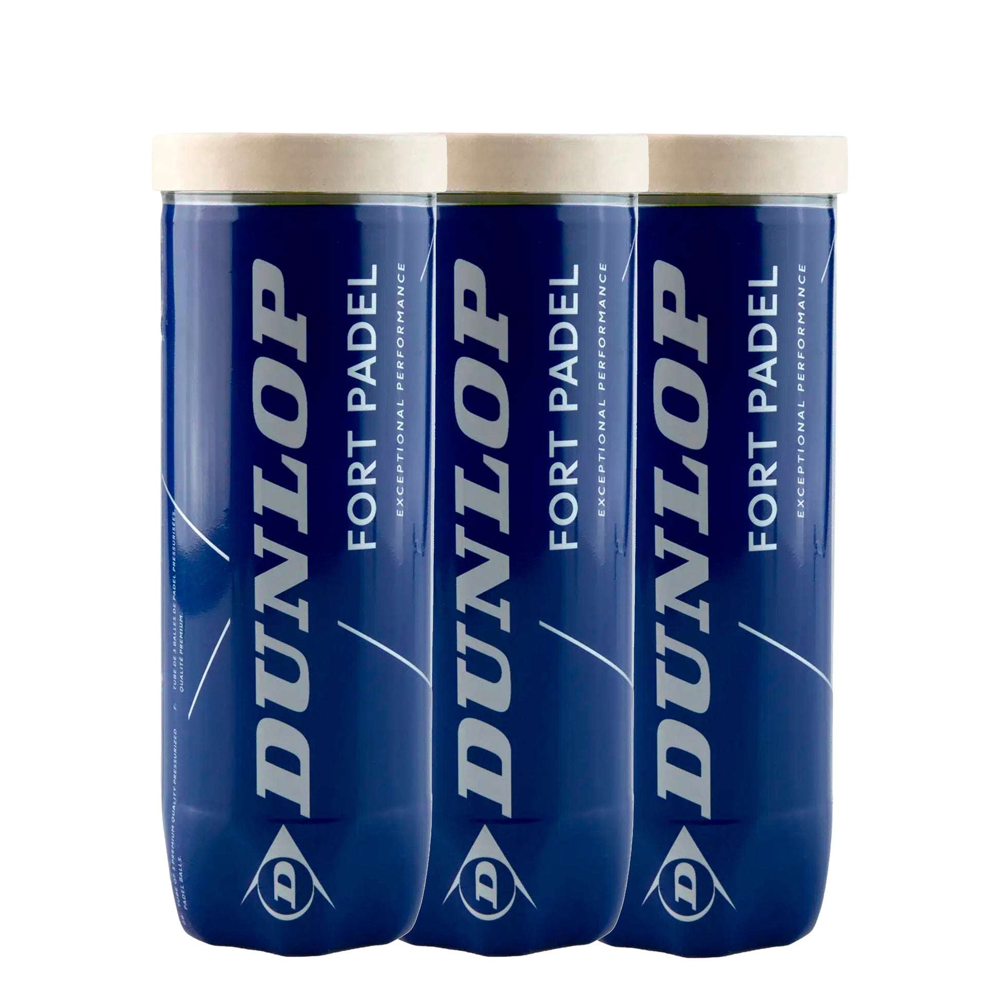 Dunlop 3 Tubes de 3 Fort Padel