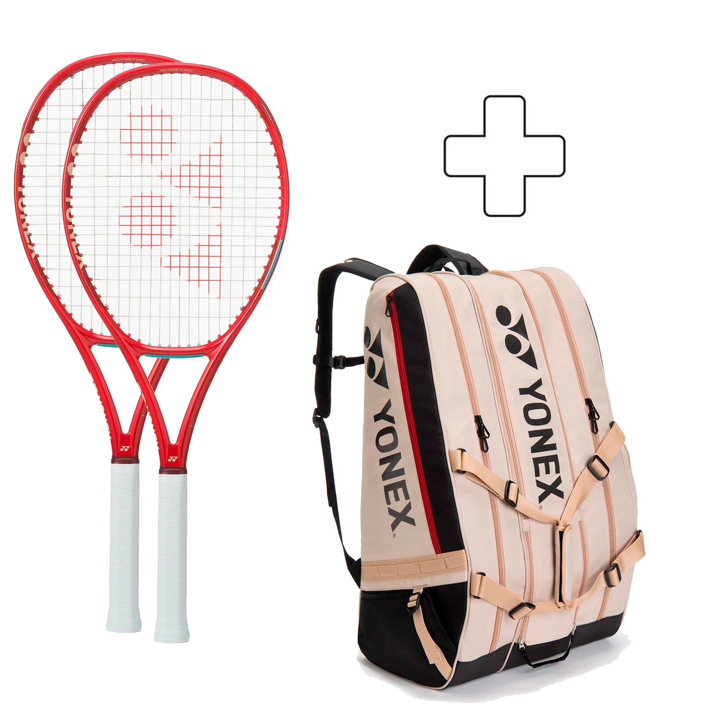 Yonex 2x VCore 100 (2026) + sac de tennis