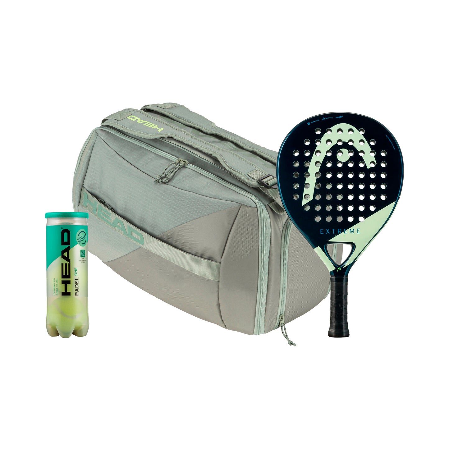 HEAD Evo Extreme 2025 + sac de tennis, + tube de balles