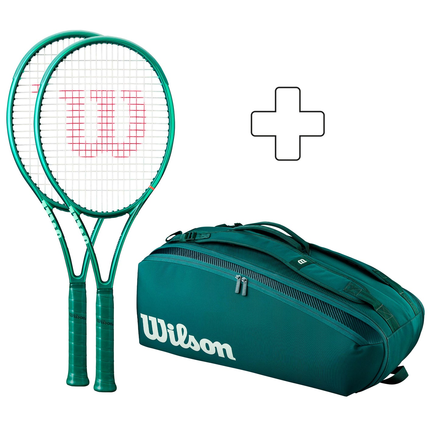 Wilson 2x Blade 100L V10 + sac de tennis