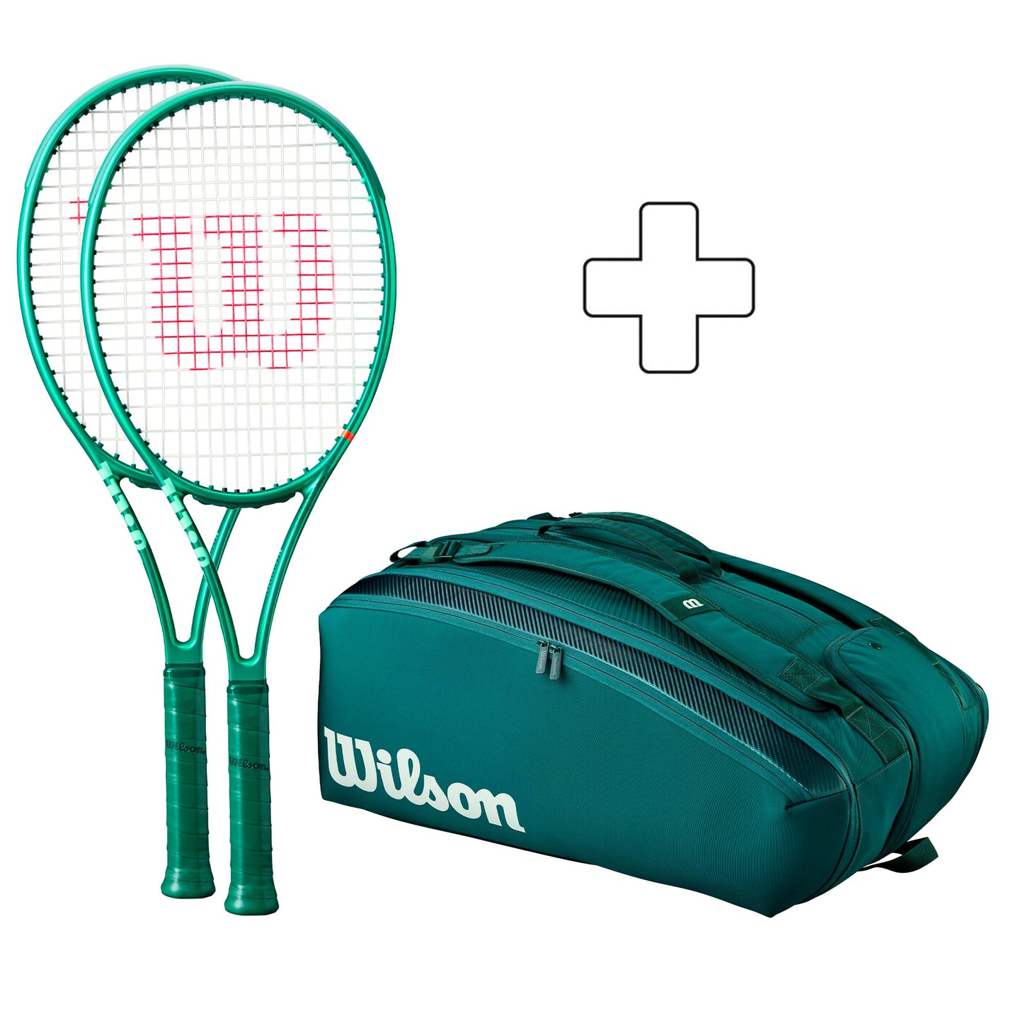 Wilson 2x Blade 100 Pro v10 + sac de tennis