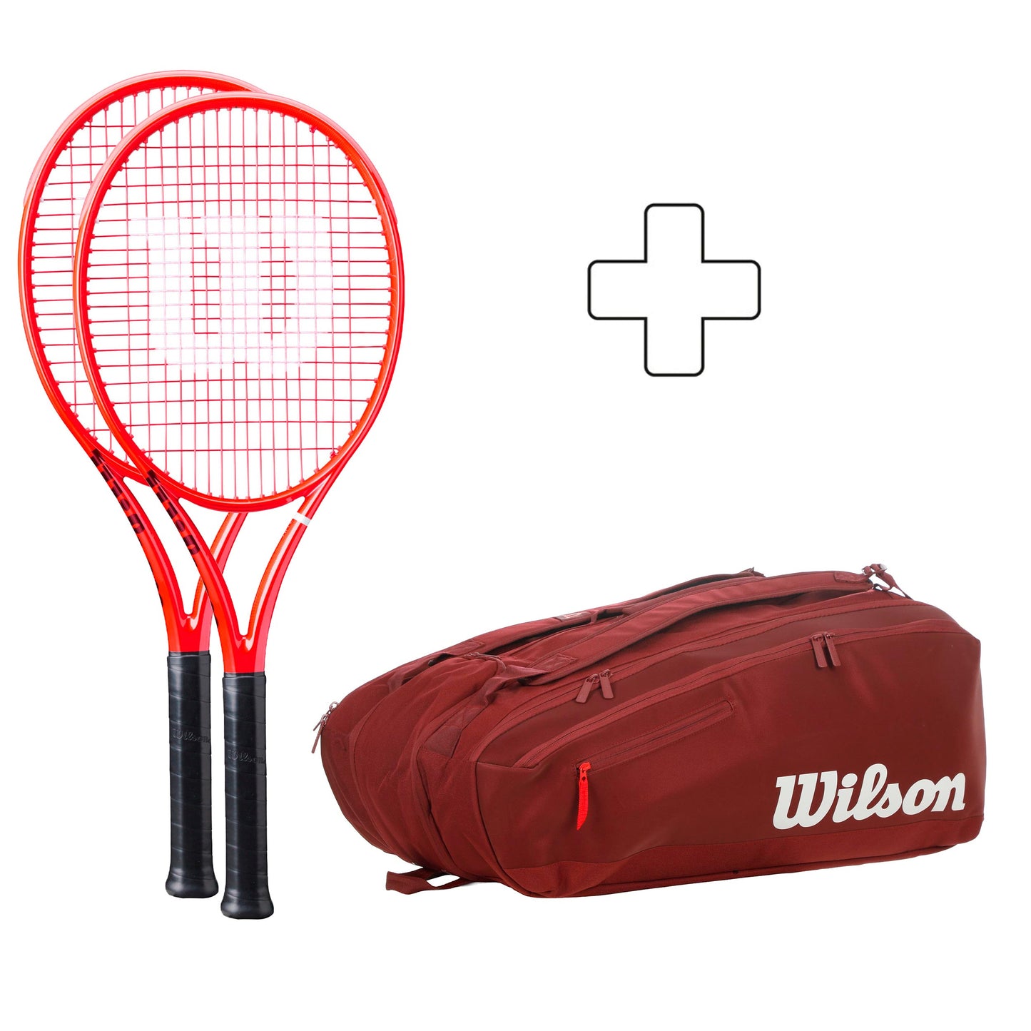 Wilson 2x Defyer 98 Pro V1 plus sac de raquettes