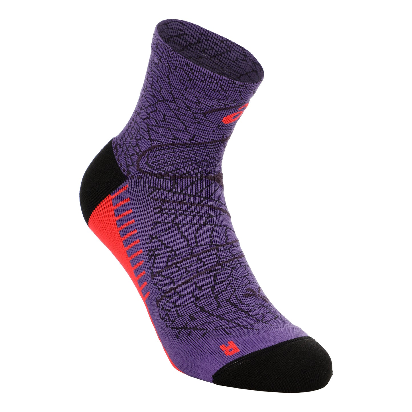 ASICS Performance Run Quarter Chaussettes de running Unisex - violet