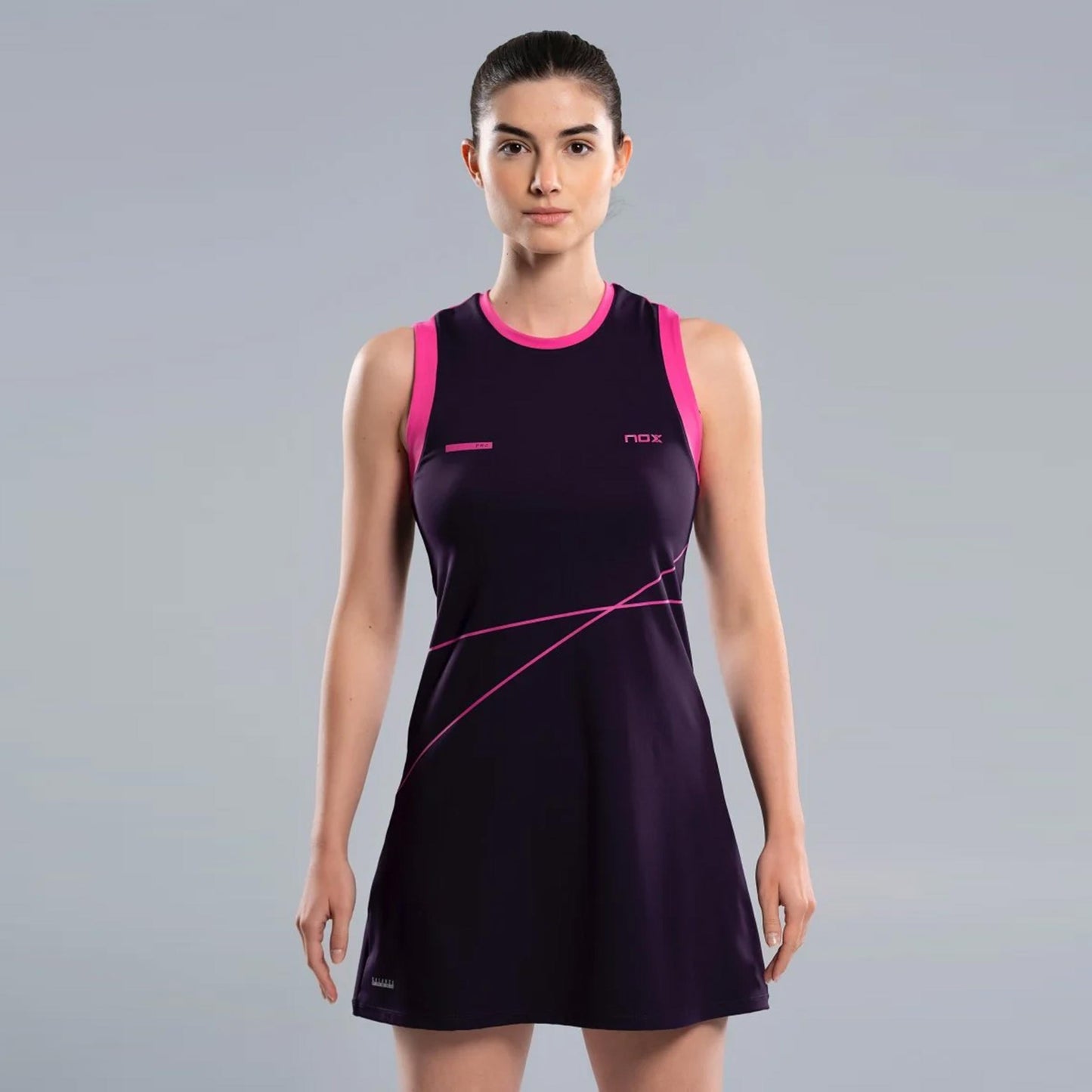 NOX Robe Femmes-noir,pink