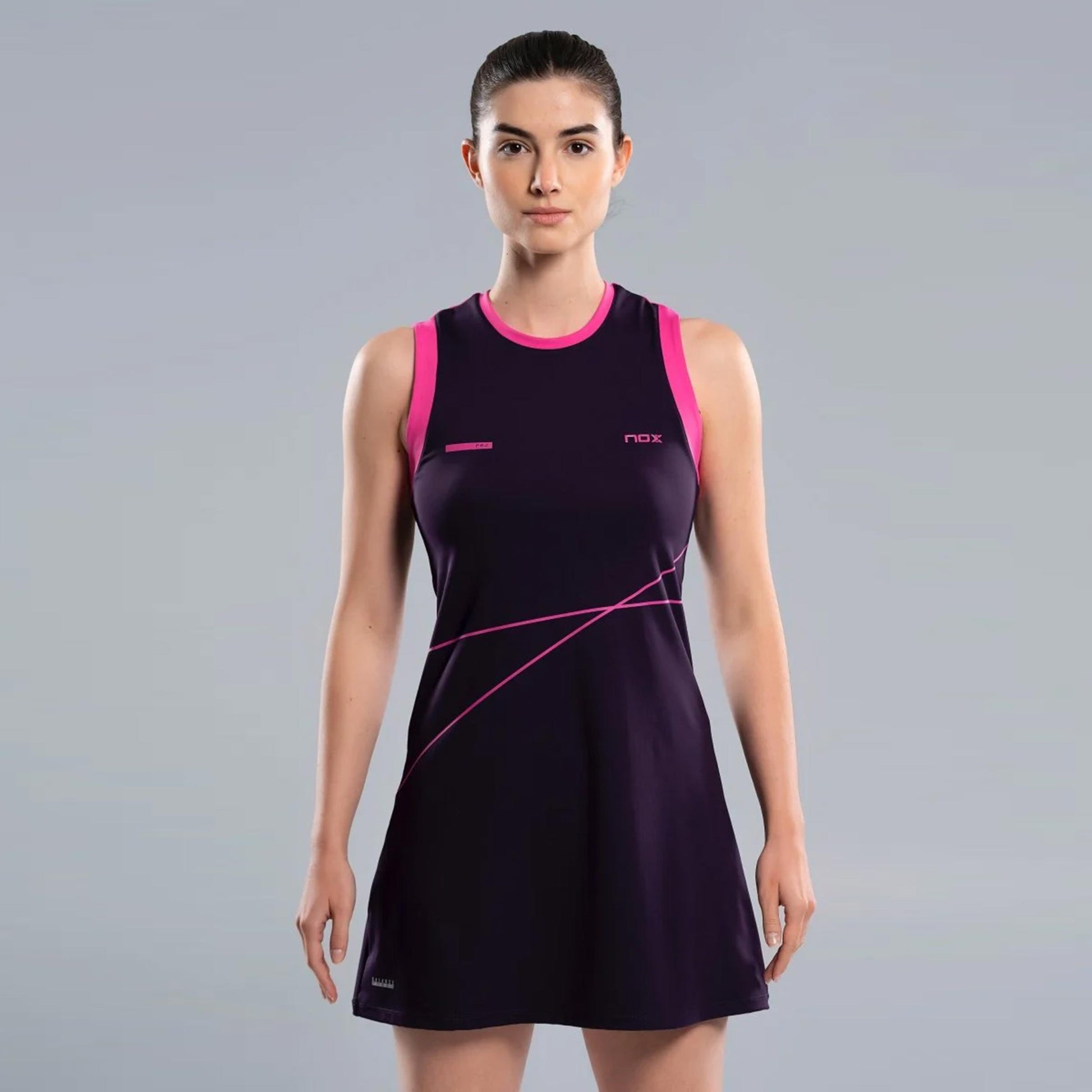NOX Robe Femmes-noir,pink
