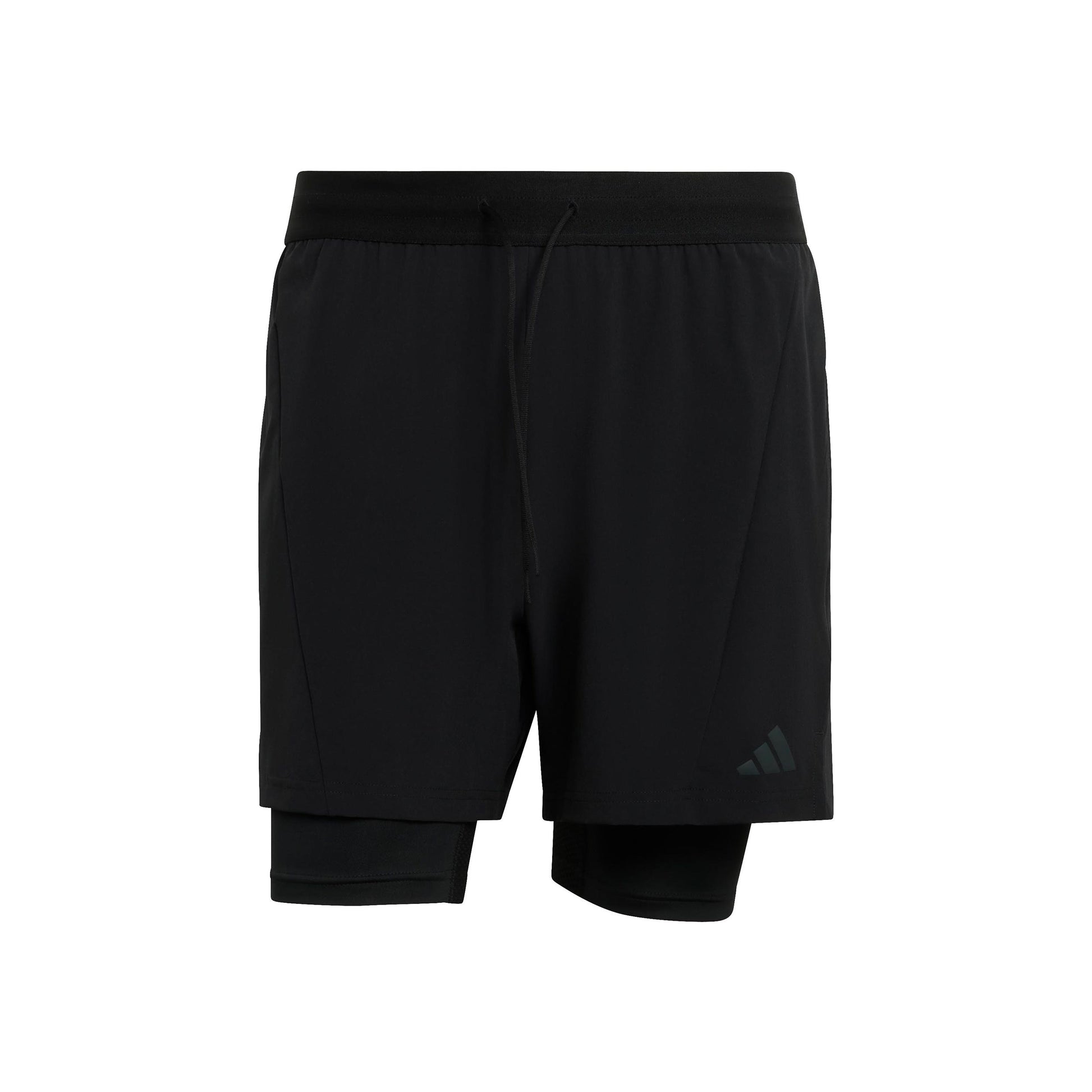 adidas D4T 2in1 Shorts Hommes-noir