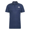 Freelift Polo Hommes - bleu foncé, blanc