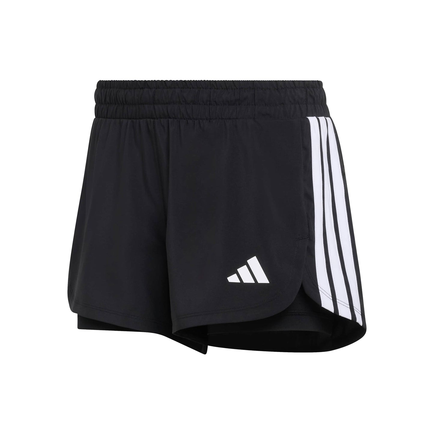 adidas Pacer 2In1 Shorts Femmes - noir, blanc
