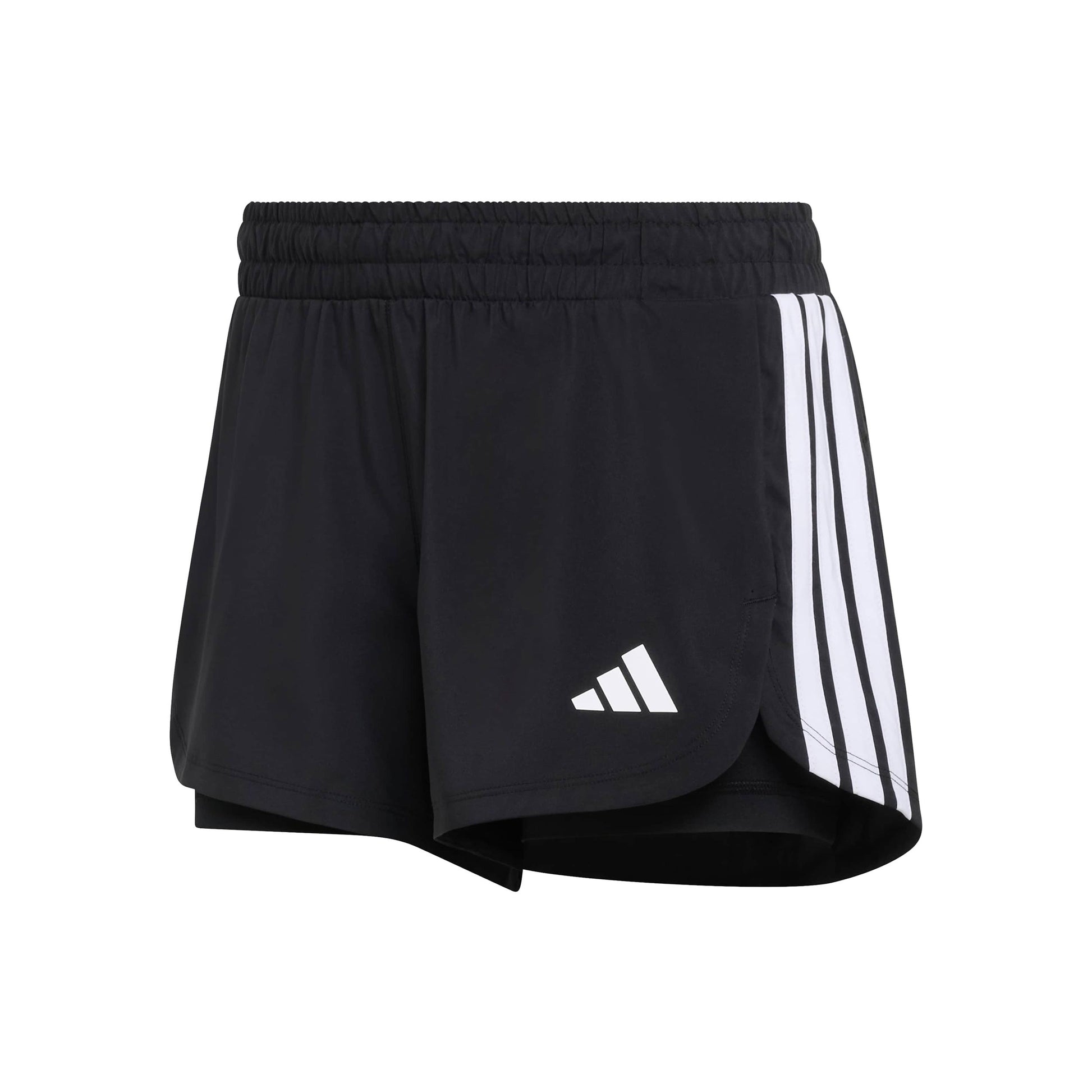 adidas Pacer 2In1 Shorts Femmes - noir, blanc