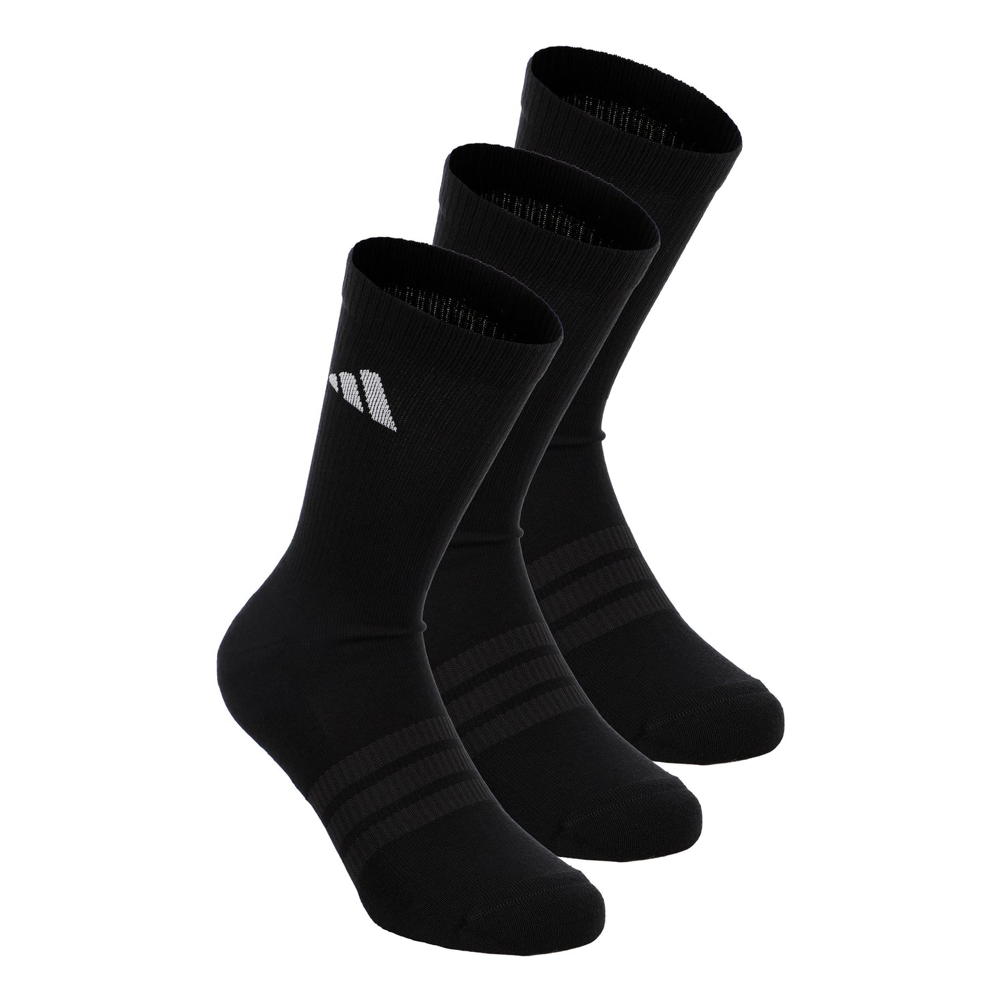 adidas Essentials Crew 3P Chaussettes de tennis Unisex-noir