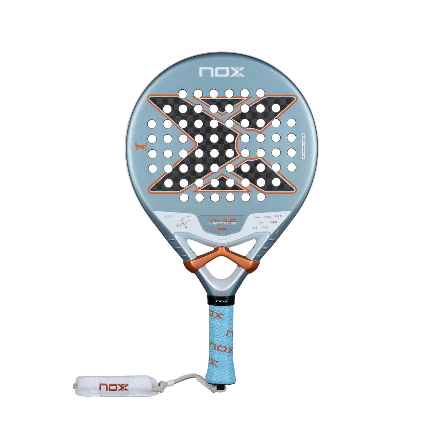 NOX VK10 VENTUS CONTROL 12K Raquette de padel Raquettes test
