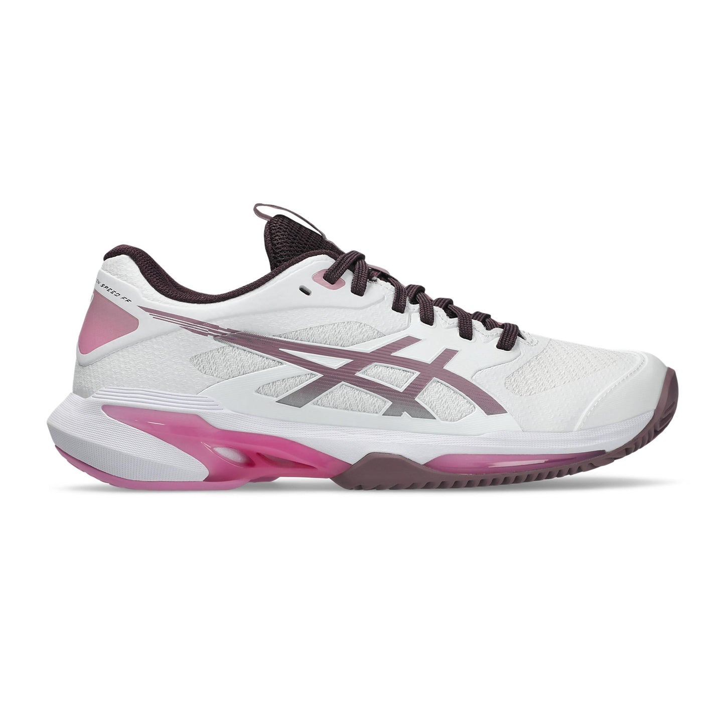 ASICS Solution Speed FF 4 Chaussure terre battue Femmes - blanc, rose pastel